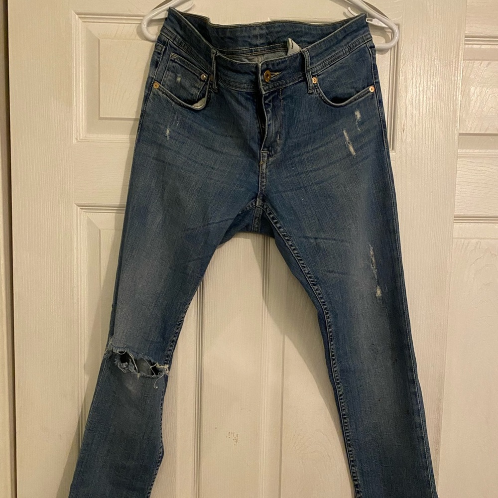 Skinny Low Wast Stretch Denim